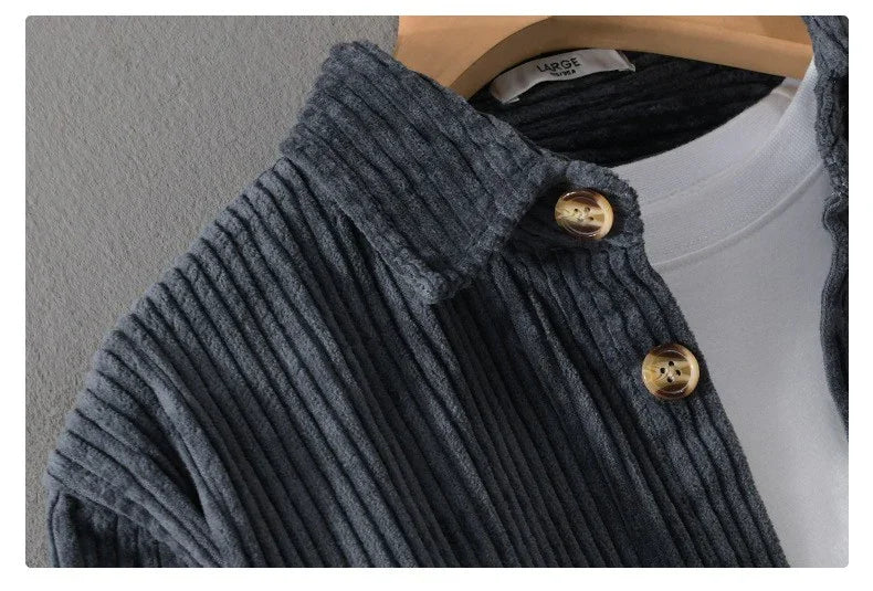 VelvEdge™ – Heavy Corduroy Overshirt Jacket - Which Mark