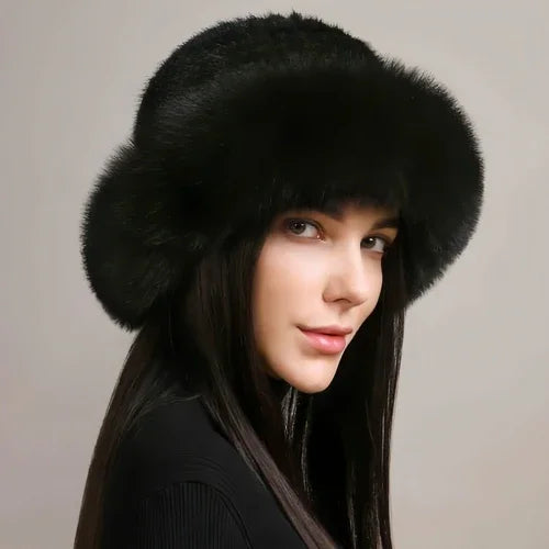 Mink Hair Hat Lady Braided Fur Winter Winter - Which Mark