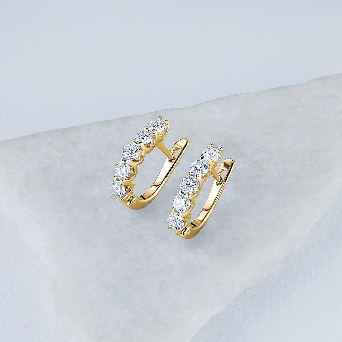 14K Yellow Gold Earrings - Which Mark