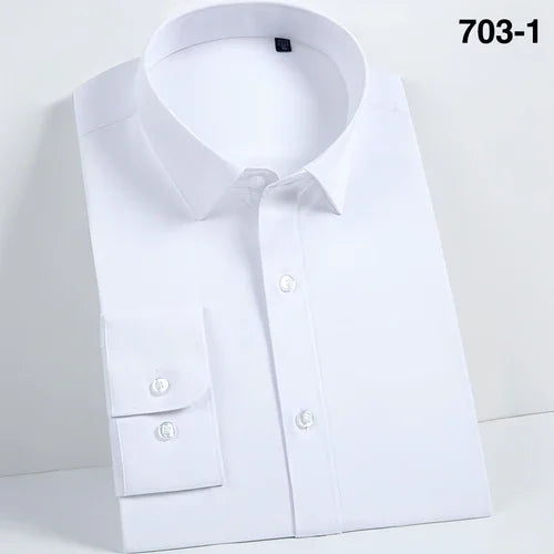 Men DressShirt Long Sleeve Shirt - Which Mark