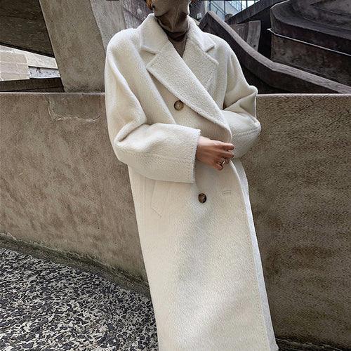 Solid Sail Sheep Camel Coat β Luxury & Warmth for Winter Elegance - Which Mark