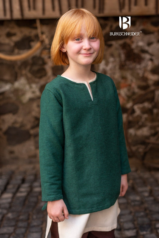 Children's Tunic Eriksson Green - Which Mark