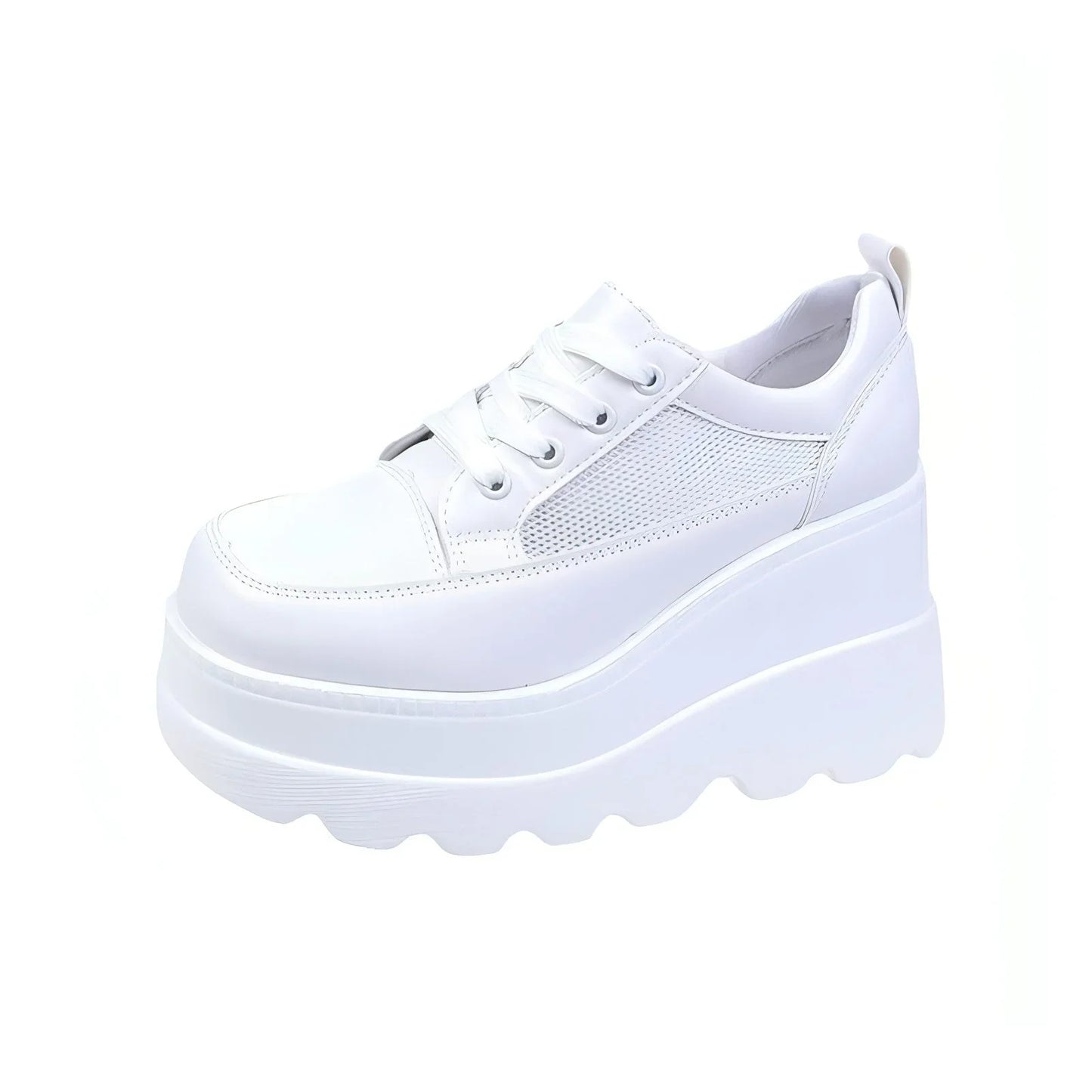 Women's Fashion Lace-up Thick Bottom Casual Daddy Shoes - Which Mark