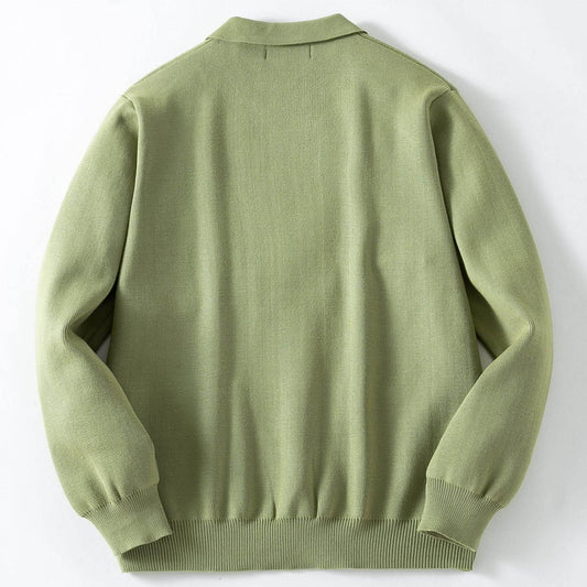 High-density Sweater Shirt Collar Long Sleeve - Which Mark