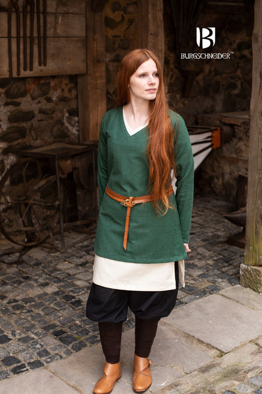 Short Tunic Frekja Green - Which Mark