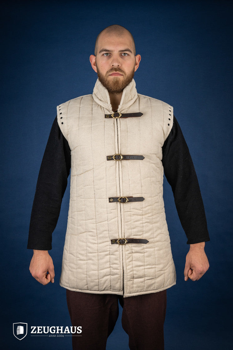 Gambeson With Removable Laced Arms Nature - Which Mark