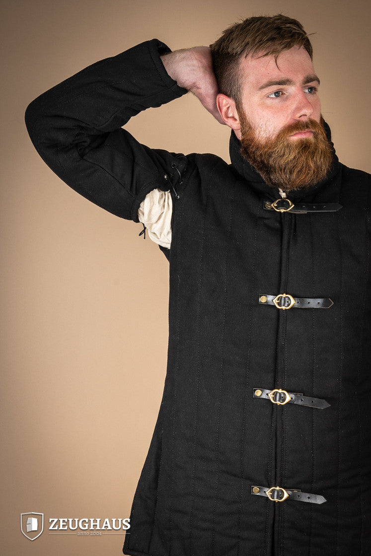 Gambeson With Removable Laced Arms Black - Which Mark