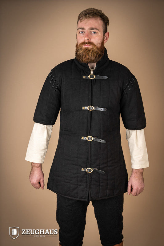 Gambeson With Removable Laced Arms Black - Which Mark