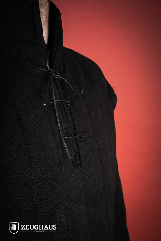 Gambeson With Side Buckles Black - Which Mark