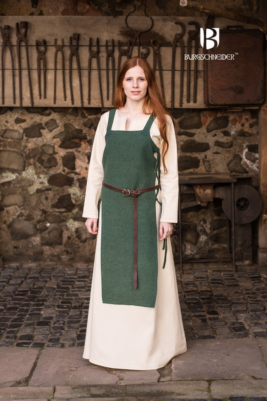 Viking Dress Gyda Green - Which Mark