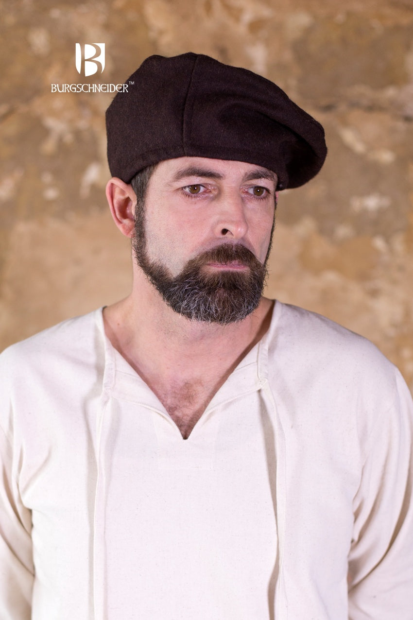 Wool Beret Harald Brown - Which Mark