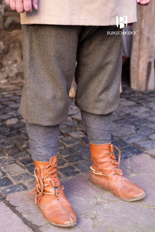 Rus Pants Ivar Herringbone Olive/Grey - Which Mark