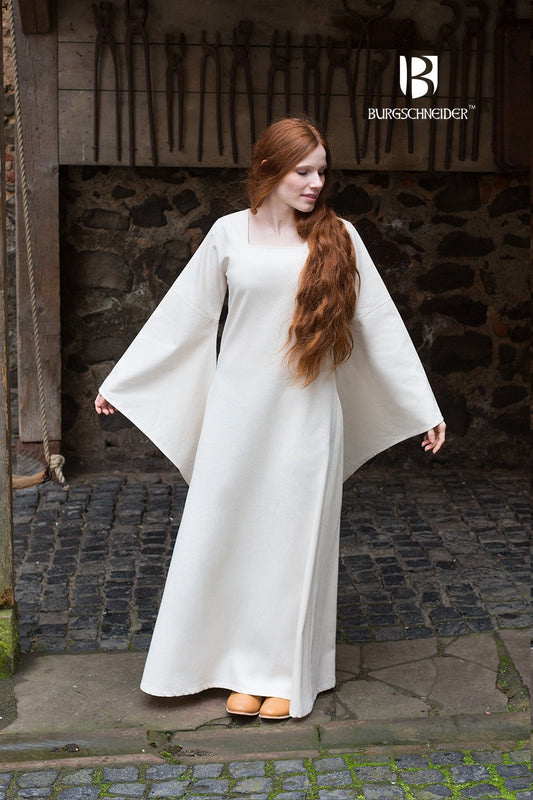 Trumpet Sleeve Under Dress Klara Natural - Which Mark