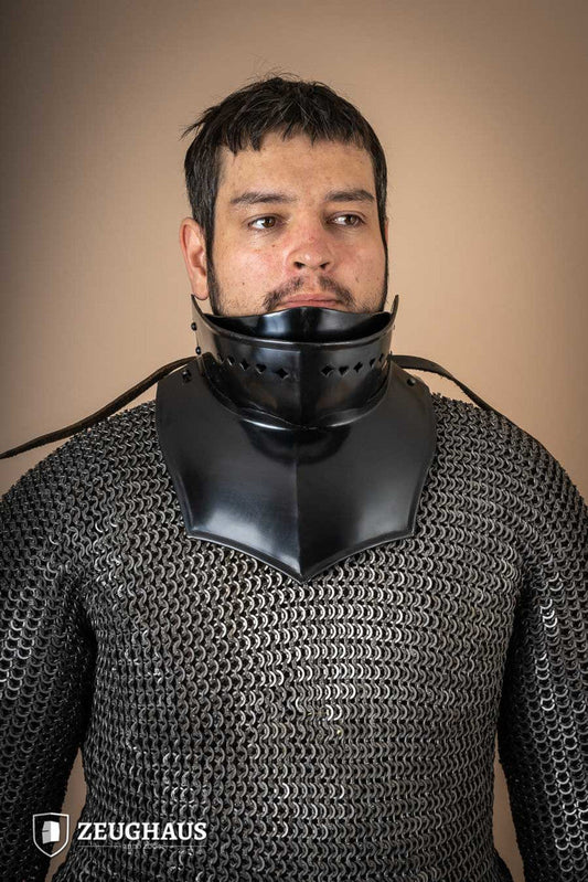 Gorget with Bevor 1,6 mm Burnished - Which Mark