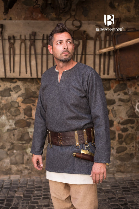 Wool Tunic Lodin Dark Grey - Which Mark