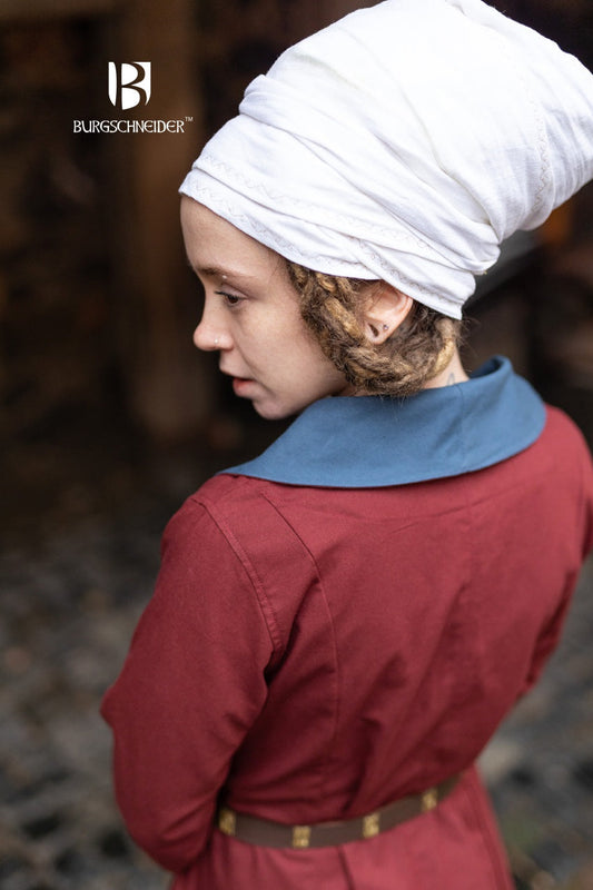 Over Dress Loretta Bordeaux/Woad Blue - Which Mark