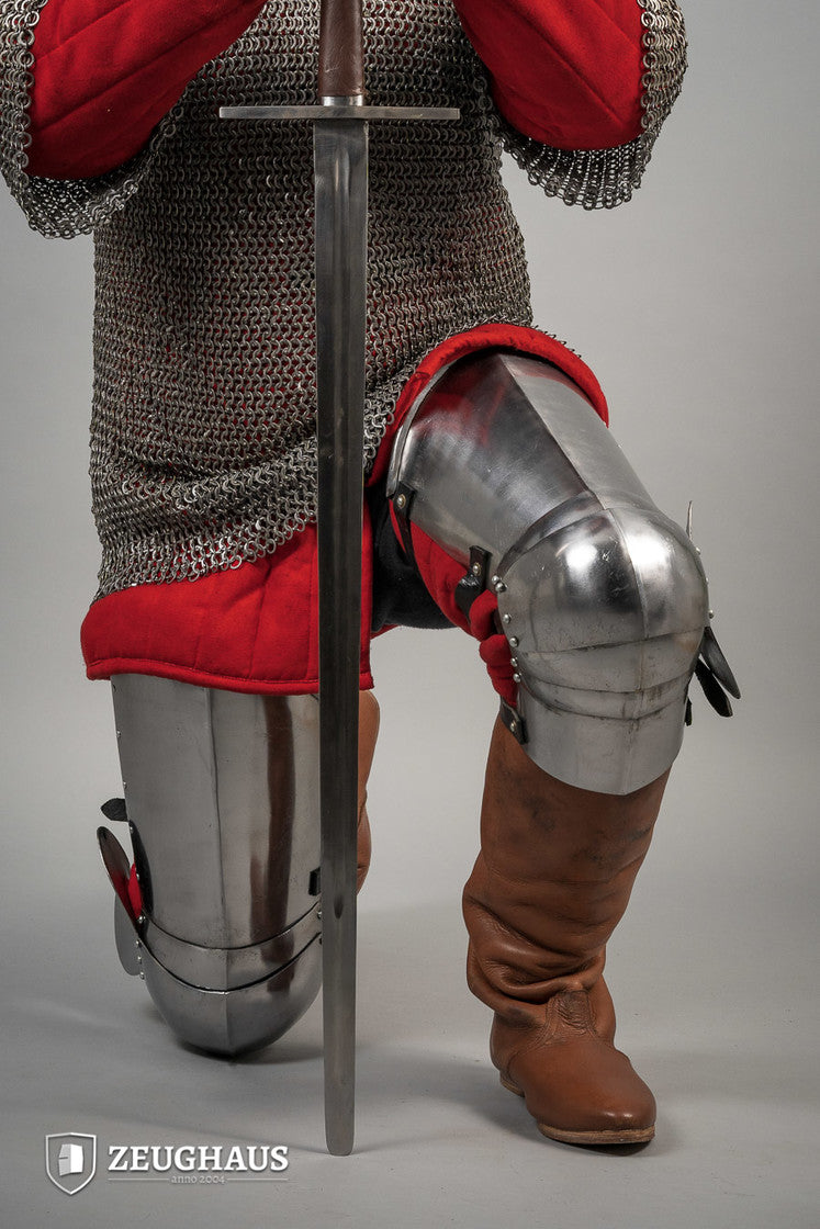 Leg Armour 14th Cent. 1,6mm Polished - Which Mark