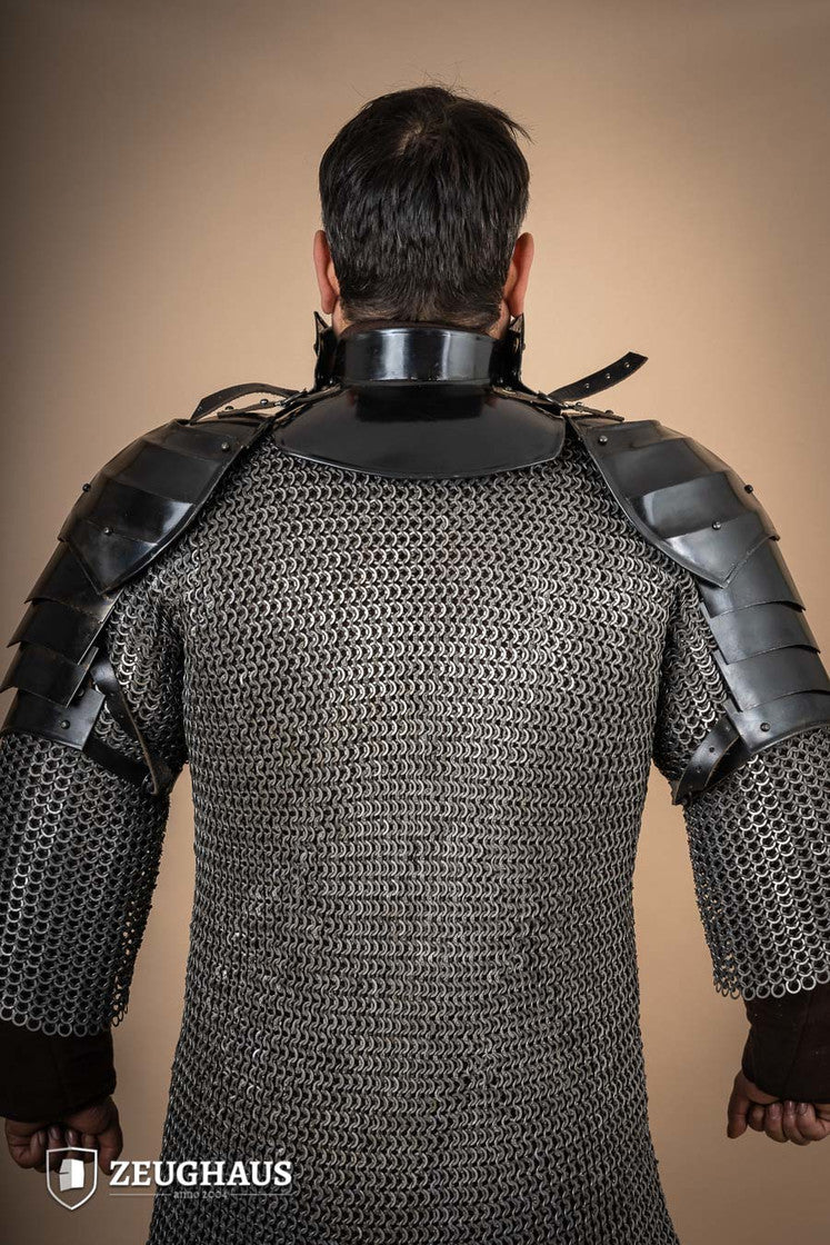 Pauldrons with Besagew 15th Cent. 1,6mm Burnished - Which Mark