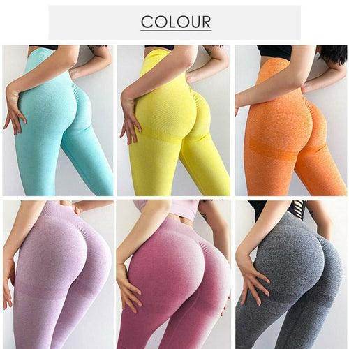 High Waist Seamless Leggings Push Up Leggings Sport Women Fitness - Which Mark