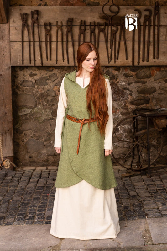 Wrap Dress Runa Linden Green - Which Mark