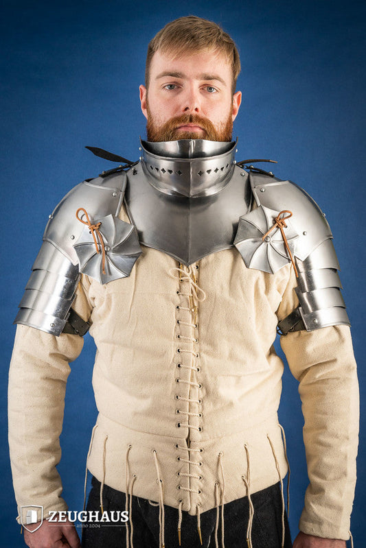 Pauldrons with Besagew 15th Cent. 1,6 mm Polished - Which Mark