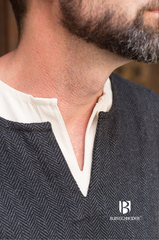 Tunic Tyr Herringbone Black/Grey - Which Mark