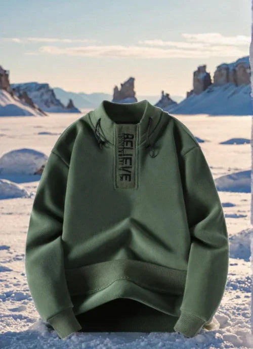 Round Neck Sweater — Men's and Women's Long Sleeves Couple Top - Which Mark