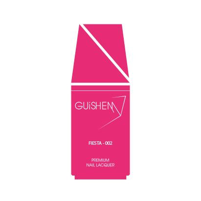 Premium Nail Lacquer, FIESTA - 002, HOT PINK CRÈME NAIL POLISH - Which Mark