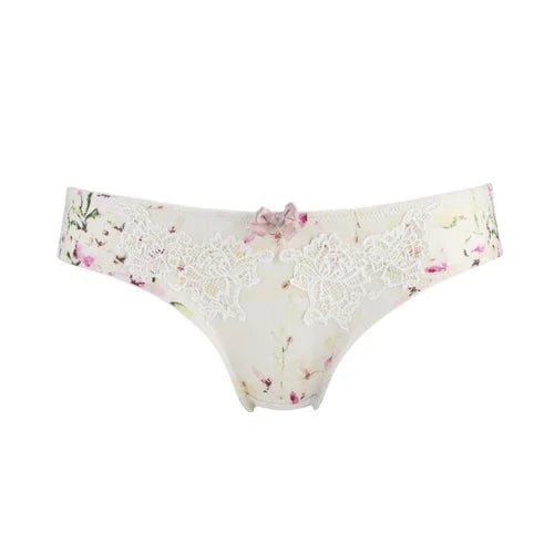 Sunbleached Floral - Silk & Organic Cotton Brief - Which Mark