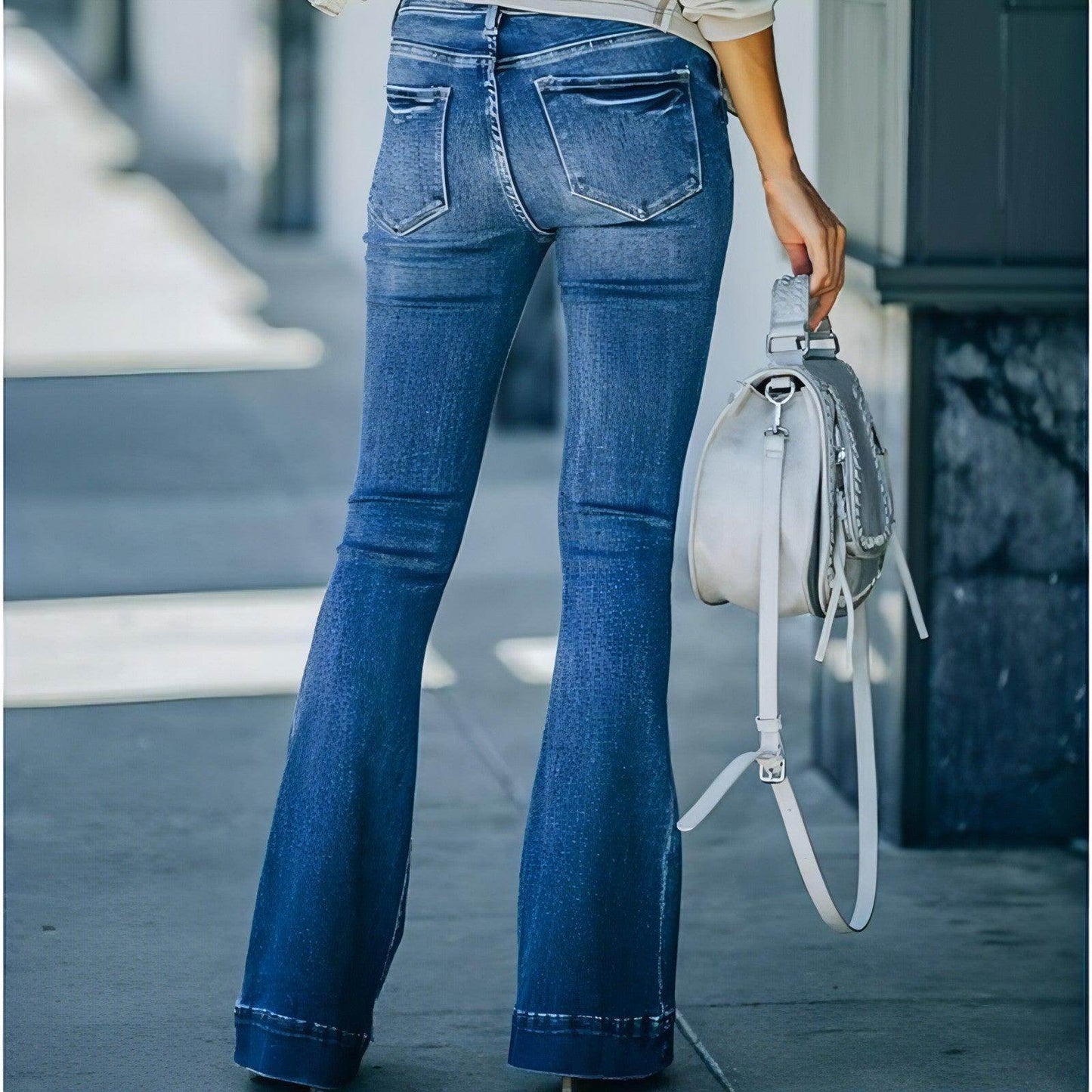 BelléStretch™ – High Waist Bell Bottom Denim - Which Mark