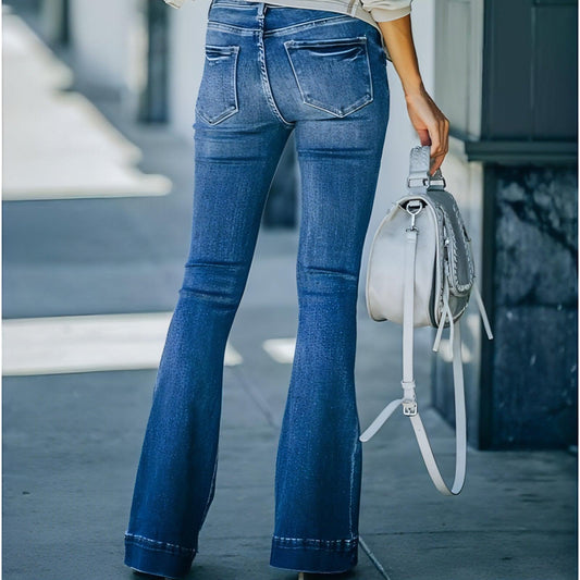 BelléStretch™ – High Waist Bell Bottom Denim - Which Mark
