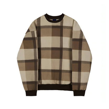 Plush Plaid Sweater Men's - Which Mark