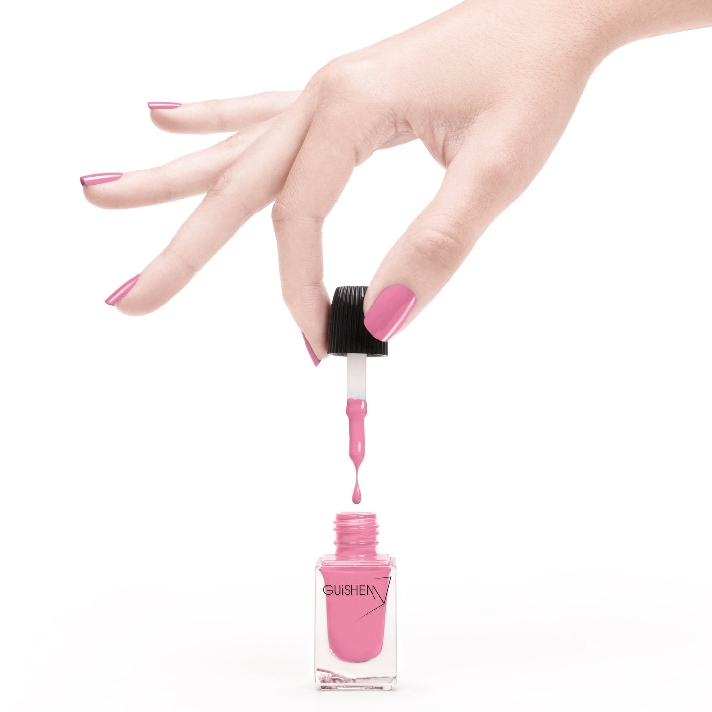 Premium Nail Lacquer, PARIS PINK - 031, BUBBLE GUM PINK SHIMMER NAIL - Which Mark