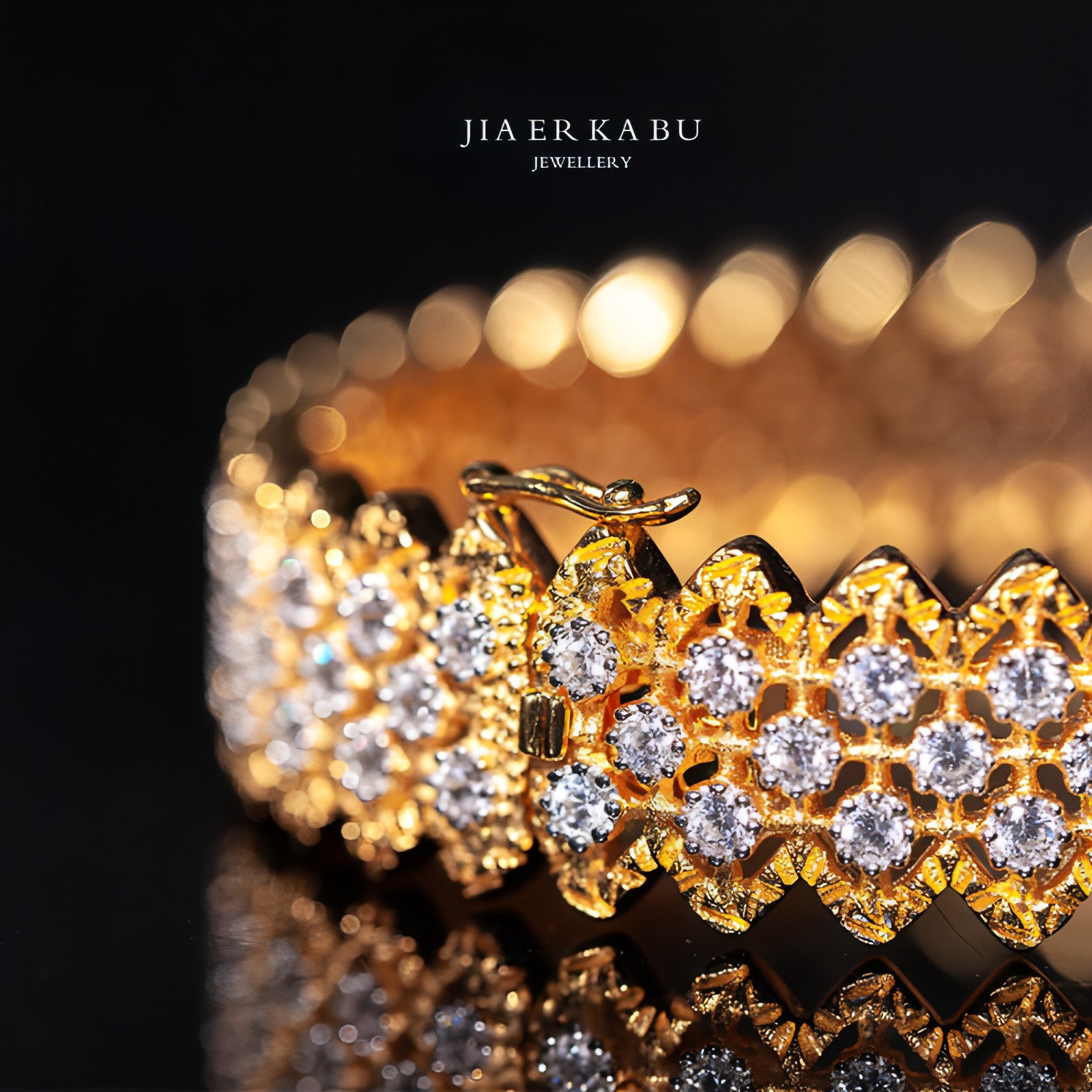 Gold Plated S925 Silver Fine Version Of The Lace Bracelet For Women - Which Mark