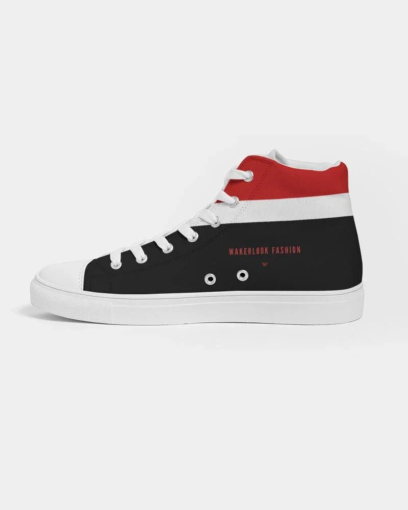 wakerlook Men's Hightop Canvas Shoe - Which Mark