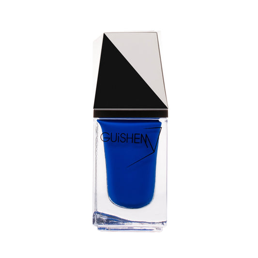 Premium Nail Lacquer, DAZZLING - 090, COBALT BLUE CRÈME NAIL POLISH - Which Mark