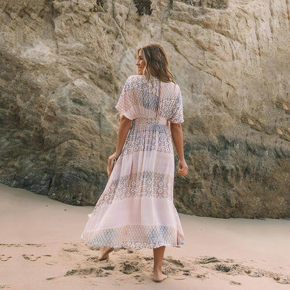 Fashion Spring Printing Dress Women - Which Mark