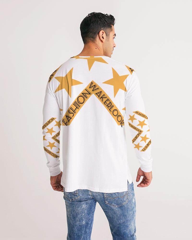 Men's Fashion Long Sleeve Wakerlook Tee - Which Mark
