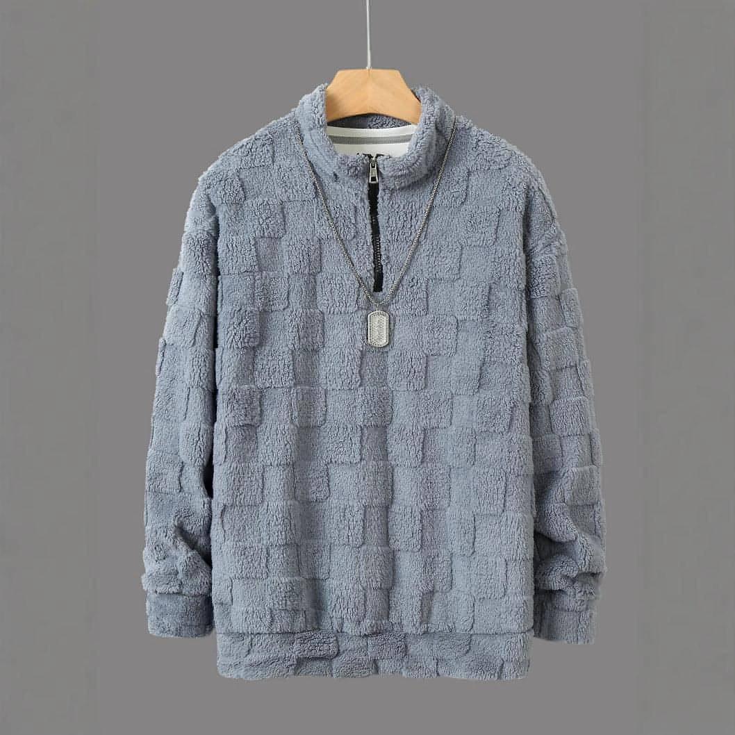 Hooded Loose Sweater Autumn And Winter Casual Plus Size Coat Men - Which Mark