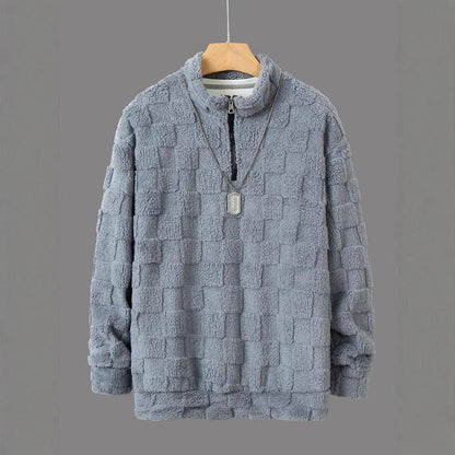 Hooded Loose Sweater Autumn And Winter Casual Plus Size Coat Men - Which Mark
