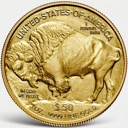 1 oz Gold AMERICAN BUFFALO Coin $50 (Random Year) United States - Which Mark