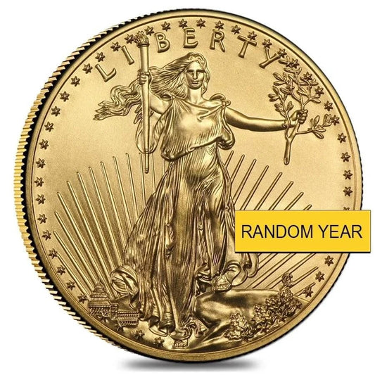 1 oz Gold AMERICAN EAGLE Coin (Random Year) - Which Mark