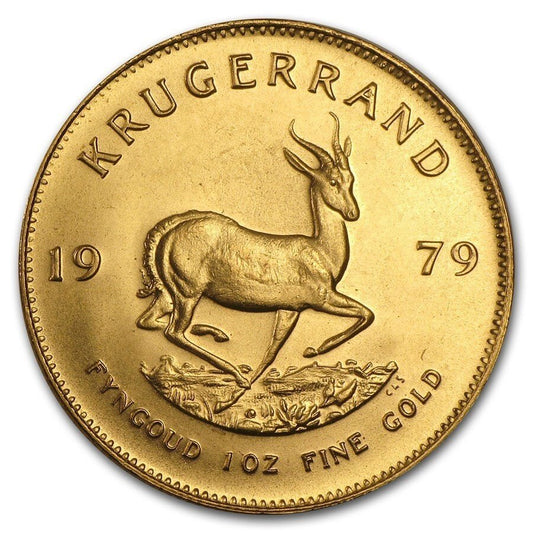 1 oz Gold KRUGERRAND Coin (Random Year) - Which Mark