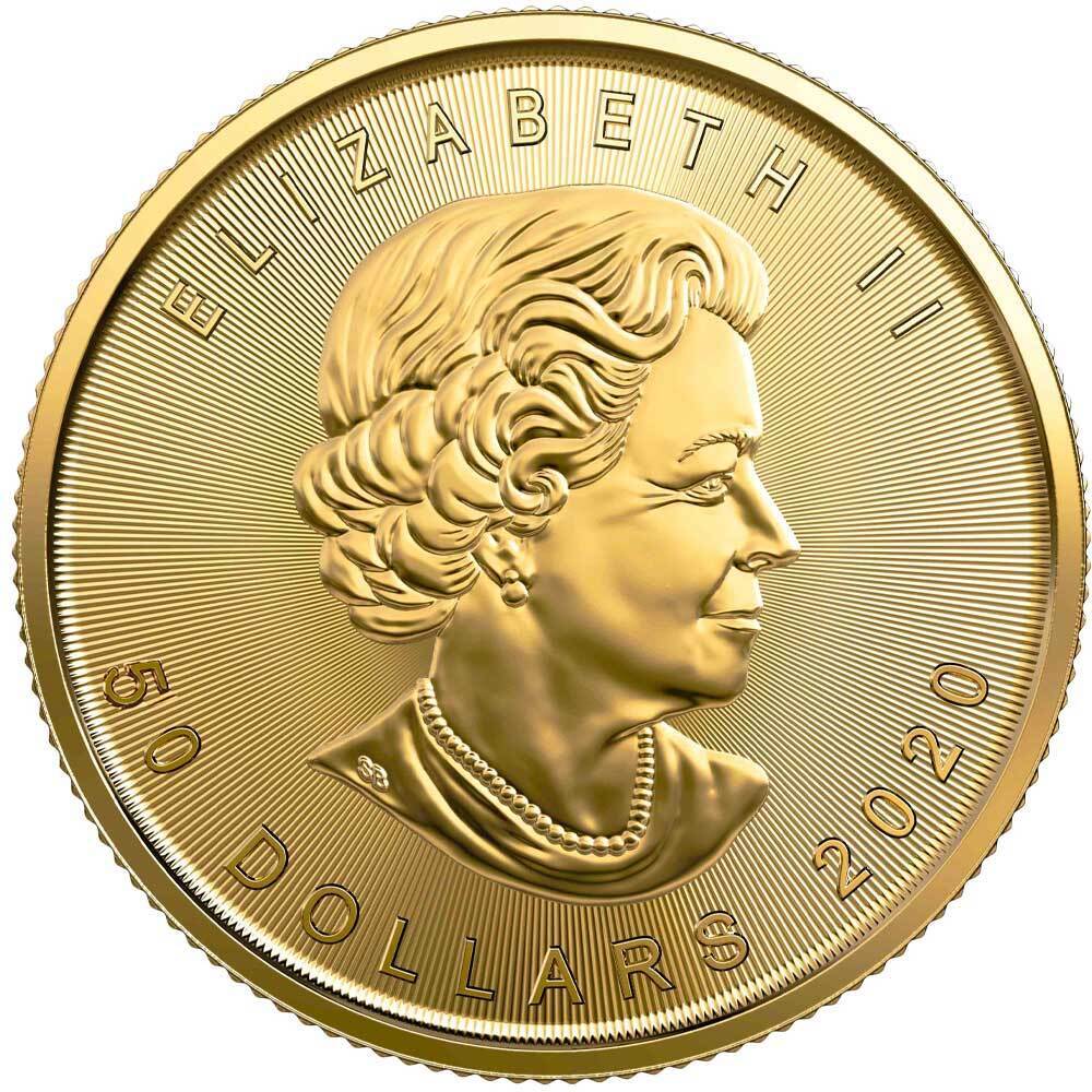 1 oz Gold MAPLE LEAF Coin (Random Year) - Which Mark