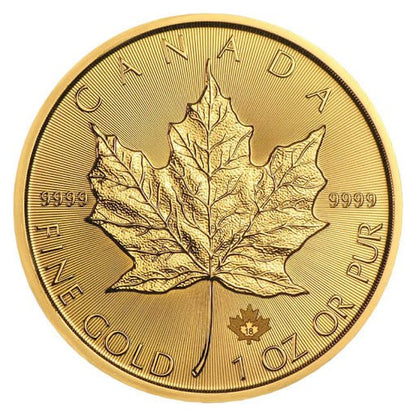 1 oz Gold MAPLE LEAF Coin (Random Year) - Which Mark