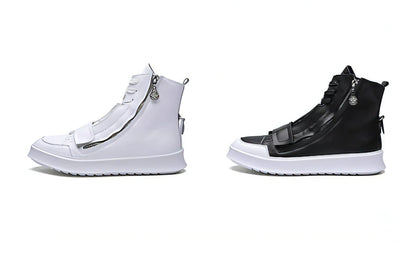 PU leather Men Boots Winter Ankle Boots - Which Mark