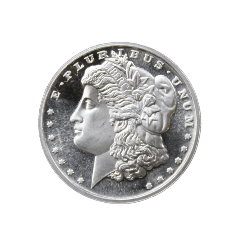 1/2 oz Silver MORGAN Round (OZ Mint) - Which Mark