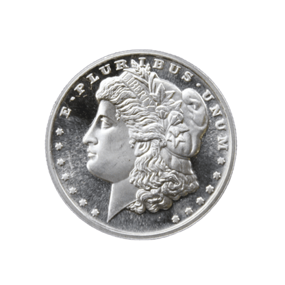 1/2 oz Silver MORGAN Round (OZ Mint) - Which Mark