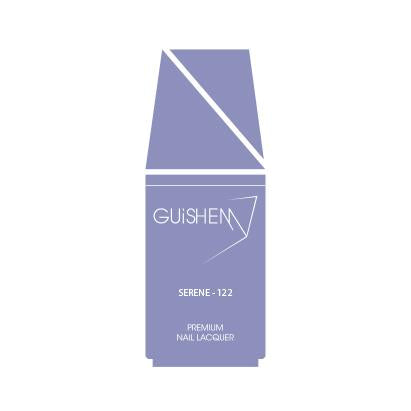 Premium Nail Lacquer, SERENE- 122, SLATE BLUE CRÈME NAIL POLISH - Which Mark