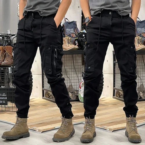 SAFARI Straight Functional Outdoor Tactics Casual Pants Jeans Men - Which Mark